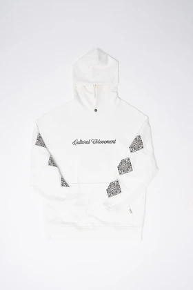 patchd patchd قومی ecru hoodie M3551