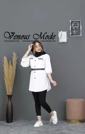 مانتو پوپلین CHANNEL