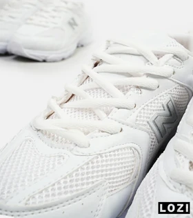 کفش کتانی مردانه و زنانه سفید NEW BALANCE 530