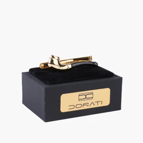 گیره کراوات طلایی پیپ