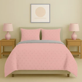 سرویس روتختی کاوری مینیمال طرح برجسته خال‌خالی