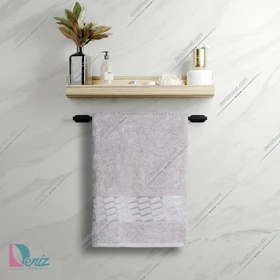 حوله استخری طرح آرام رنگ طوسی