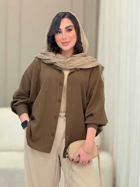 مانتو پانچ برش‌دار