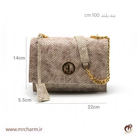 کیف زنانه چرم پوست ماری mrc2215-03