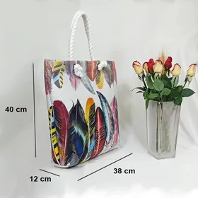کیف ساحلی طرح پر