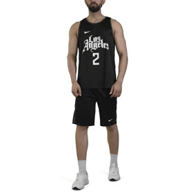 ست رکابی و شلوارک ورزشی مردانه لس آنجلس مدل PY-Nike-4C0468 مشکی