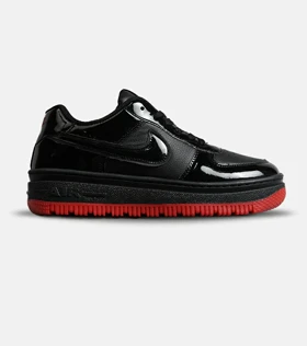 کفش مردانه و زنانه مشکی قرمز NIKE AIR FORCE مدل 8159