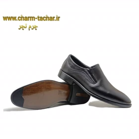 کفش مجلسی مردانه بدون بند کد 140