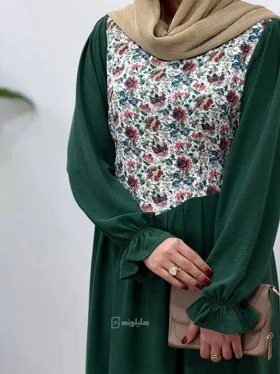 پیراهن مانتویی سوزندوزی آیسو شکوفه