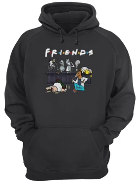 هودی ترکیبی انیمیشن‌ها طرح دوستان | Friends design animations mixed hoodie کد 258200