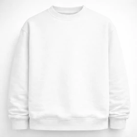 دورس سفید سه‌نخ پنبه با تایپوگرافی مدل TNY AGAIN | کد 1135