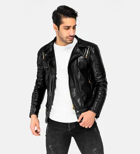 کاپشن چرمی مردانه Sevin