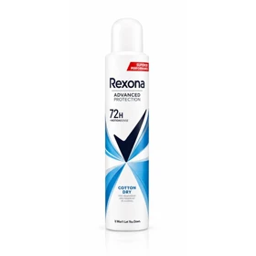 اسپری ضدتعریق رکسونا مدل Arg Advanced Protection Cotton Dry حجم 200 میلی‌لیتر