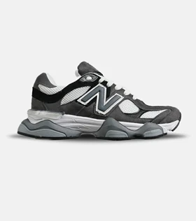 کفش کتانی مردانه و زنانه طوسی مشکی سفید NEW BALANCE 9060 مدل 7308