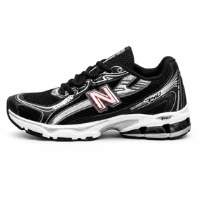 کفش کتانی مردانه مدل نیوبالانس مشکی سفید New BALANCE 740