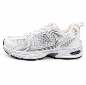 کتانی مردانه مدل نیوبالانس 530 سفید طوسی (کیفیت درحد مستر) New Balance