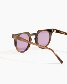 عینک آفتابی مدل eometric brown برند لیلاژ Lilage