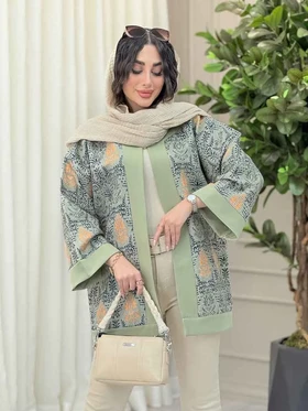 مانتو طرح دار نگار