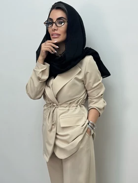 کت و شلوار گت دار ویسکوز