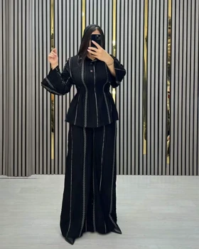 ست شومیز شلوار لاکچری آنلی