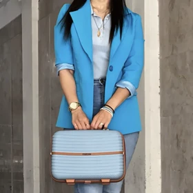 چمدان سایز آرایشی تیتان پلورا مدل TITANPLORA - TP6666 XSMALL TRAVEL IN STYLE