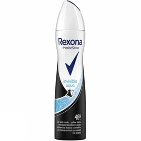اسپری دئودورانت و ضد تعریق رکسونا مدل Rexona Invisible Aqua