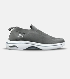 کفش کتانی طبی ورزشی خاکستری SKECHERS Archfit مدل 8808