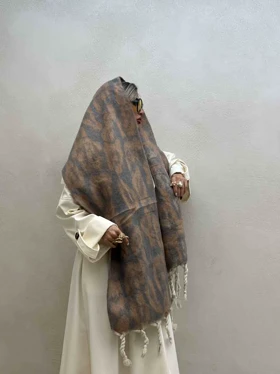 شال موهر پلنگی CHIARA