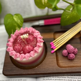 شمع موس توت فرنگی