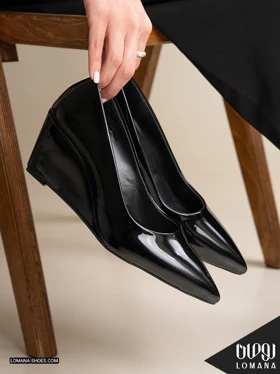 پاشنه تونلی ورنی لومانا - کد 2826