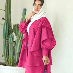 مانتو عیدانه دخترانه مانتو عید دخترونه 1403 مدل ملیکا