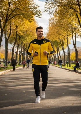 ست سویشرت شلوار دورتموند مردانه مدل BVB09