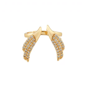 انگشتر دخترانه طرح شاخ گوزن