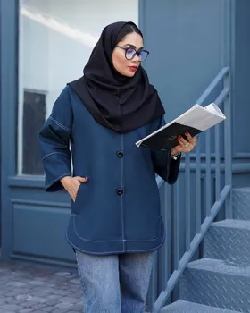 مانتو دانشجویی مدل نگار کد 2290
