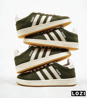 کفش کتانی مردانه سبز ADIDAS Campus