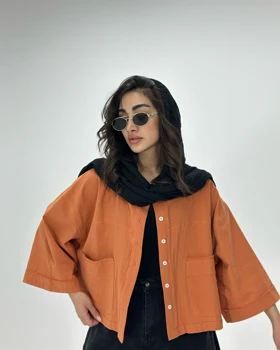 شومیز کتان پنبه