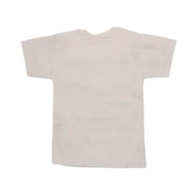 ست تیشرت آستین کوتاه و شلوارک بچگانه مدل لبخند کد PJ1151 رنگ کرم