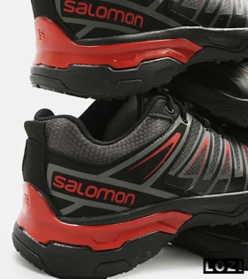کفش کتانی مردانه و زنانه مشکی قرمز سالومون Salomon X ULTRA