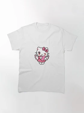 تیشرت Kitty طرح Lover Hello Kitty