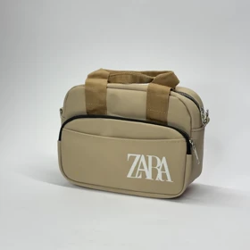کیف دستی زنانه مدل ZARA رنگ کرم