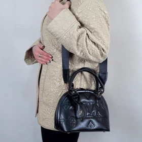 کیف دستی زنانه لویی ویتون نیم هلال رنگ مشکی کد4003