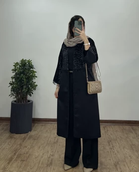 مانتو بلند مجلسی رونا