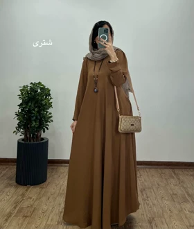 پیراهن مانتویی بلند دلفان 1