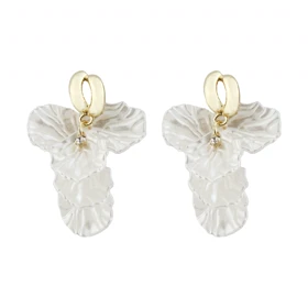 گوشواره زنانه مدل صدفی