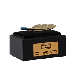 گیره کراوات پر طلایی