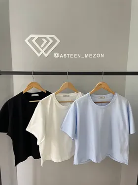 تیشرت کراپ (بغل چاک)