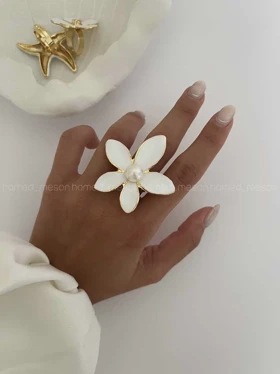 انگشتر طرح گل