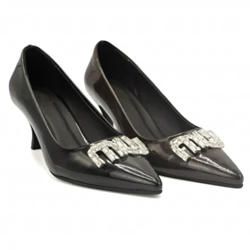 کفش مجلسی زنانه پاشنه‌دار 5 سانت مدل 325947 _ sandal valentino