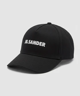 کلاه کپ مشکی JIL SANDER ژلاتینی 6142