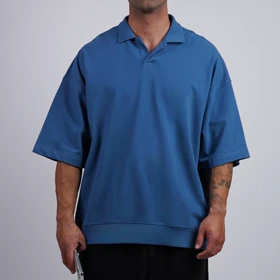 تیشرت یقه دار OVER SIZE کد 171202